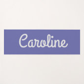 Minimalistisch script Typografie Aangepaste naam P Yogamat (Voorkant (horizontaal))