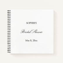 Minimalistisch Script Vrijgezellenfeest-gastenboek
