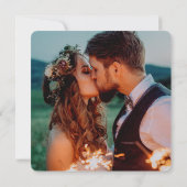 Minimalistisch script We hebben aankondiging van b (Achterkant)