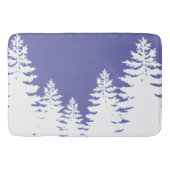 Minimalistisch silhouet badmat (Voorkant)