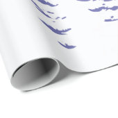 Minimalistisch silhouet cadeaupapier (Rol Hoek)