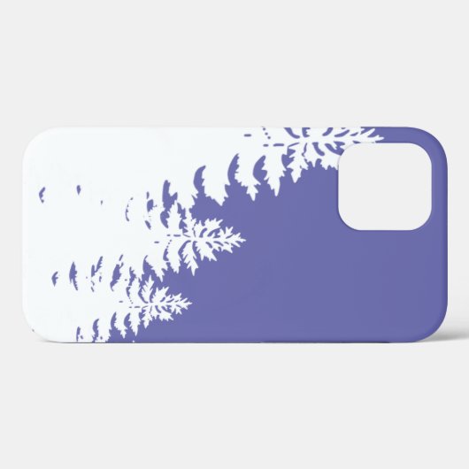 Minimalistisch silhouet Case-Mate iPhone case (Achterkant (horizontaal))