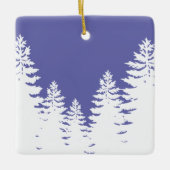 Minimalistisch silhouet keramisch ornament (Voorkant)