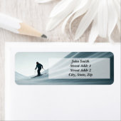 Minimalistisch skiën etiket (Insitu)