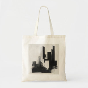 Minimalistisch Skyline-Tas Tote Bag