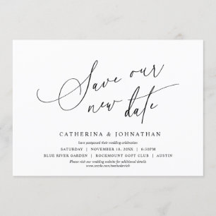 Minimalistisch, Sla onze nieuwe datum op, Verander Kaart