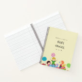 Minimalistisch Snoep Baby shower Geschenklijst Not Notitieboek (Binnen)