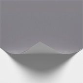 Minimalistisch solid van Elegant Solid Fossil Gray Cadeaupapier (Hoek)