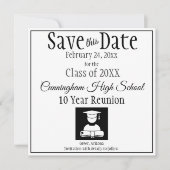 Minimalistisch sparen de Sjabloon van de Reunion v (Voorkant)