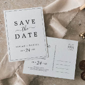 Minimalistisch sparen het Briefkaart van de Medede