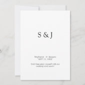 Minimalistisch sparen het Onderzoek van Word van d Kaart (Achterkant)