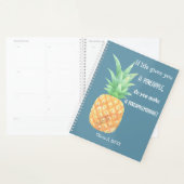 Minimalistisch speciaal gepersonaliseerde gulden a planner (Display)