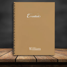 Minimalistisch spiraalnotitieboek – “Essentials” Notitieboek