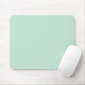 Minimalistisch stevige Seafoam-mint Muismat (Met muis)