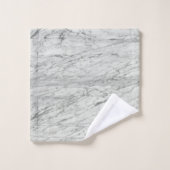 minimalistisch stijlvol, modern kerkgrijs marmer bad handdoek (Wasdoekje)