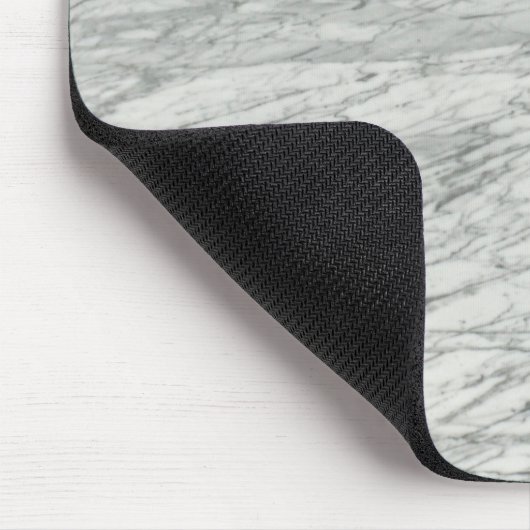 minimalistisch stijlvol, modern kerkgrijs marmer muismat (Hoek)