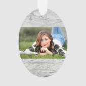 minimalistisch stijlvol, modern kerkgrijs marmer ornament (voorkant)