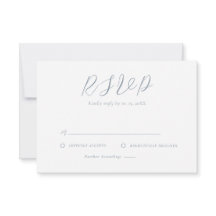 Minimalistisch stoffig blauw & Wit Eenvoudig Bruil