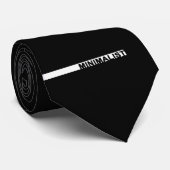 minimalistisch stropdas (Opgerold)