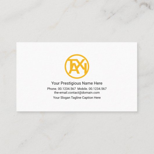 Minimalistisch stuurprogramma voor groene taxiloka visitekaartje (Achterkant)