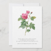 Minimalistisch Sweet 16 Botanische Bloemen Kaart (Voorkant)