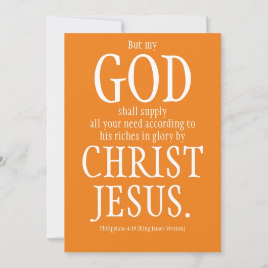 Minimalistisch Sweet Potato Pie Thanksgiving Diner Kaart (Achterkant)