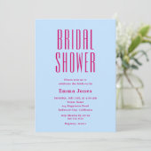 Minimalistisch Tall Sans Serif Vrijgezellenfeest Kaart (Staand voorkant)