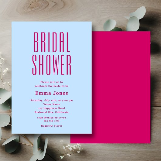 Minimalistisch Tall Sans Serif Vrijgezellenfeest Kaart