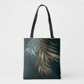 Minimalistisch Tas met Modern Nordic Leaf Canvas P (Voorkant)