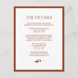 Minimalistisch terracotta-vallei over de grens informatiekaartje