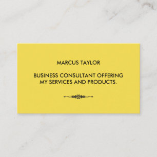 Minimalistisch textiel met gele elementen in relië visitekaartje