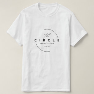 Minimalistisch The Circle Design Studio Logo - Mod T-shirt