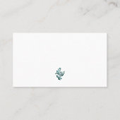 Minimalistisch Therapeut Varen Plant Visitekaartje (Achterkant)