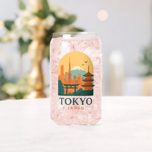 Minimalistisch Tokio Japan Reizen Modern Blikvorm Glas