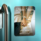 Minimalistisch Trendy Vervang de Foto Vrijgezellen Magneet