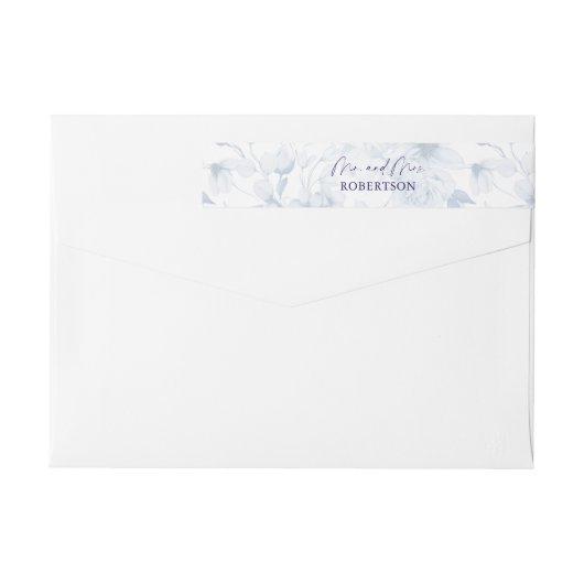 Minimalistisch trouwadres (Achterkant)