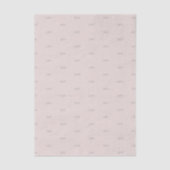 Minimalistisch trouwtissuepapier | Warm roze Tissuepapier (Voorkant)