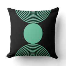 Minimalistisch Turquoise Circular Beads Pattern