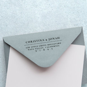 Minimalistisch Typografiesstel met verschillende n Rubberstempel