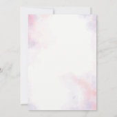 minimalistisch uitnodigen van een hete bruiloft kaart (Achterkant)