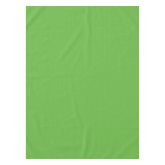Minimalistisch Uni-kleurige Spring Green Tafelkleed (Voorkant)