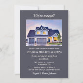 Minimalistisch uw foto Housewarming uitnodiging (Voorkant)