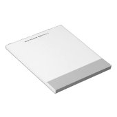 Minimalistisch vakgebied notitieblok (Schuin)