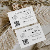 Minimalistisch vastleggen van de liefde Kaart Sjab