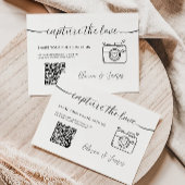 Minimalistisch vastleggen van de liefde Kaart Sjab