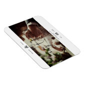 Minimalistisch veel Bedankt Aangepaste foto-paar b Magneet (Rechterzijde)