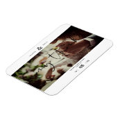 Minimalistisch veel Bedankt Aangepaste foto-paar b Magneet (Linkerzijde)