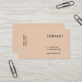 Minimalistisch veelzijdig Visitekaartje