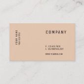 Minimalistisch veelzijdig Visitekaartje (Voorkant)