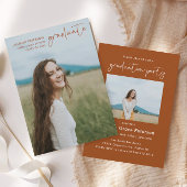 Minimalistisch verbrand Sinaasappel High School Af Kaart